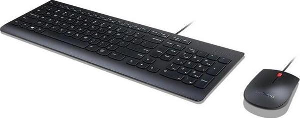 Lenovo Essential 4X30L79919 Kablolu Türkçe F Klavye & Mouse Set Siyah - Image 1