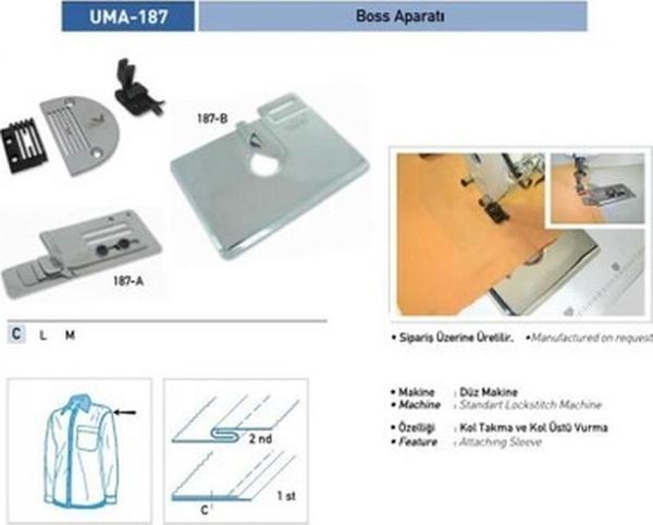 Uma Boss Aparatı 8mm / UMA-187 - Image 1
