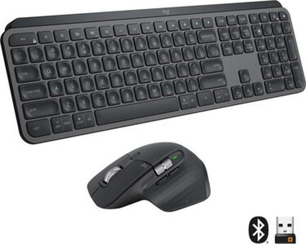 Mx Keys Aydınlatmalı Gelişmiş Kablosuz Klavye ve Mx Master 3 Gelişmiş Kablosuz Mouse Seti - Image 1