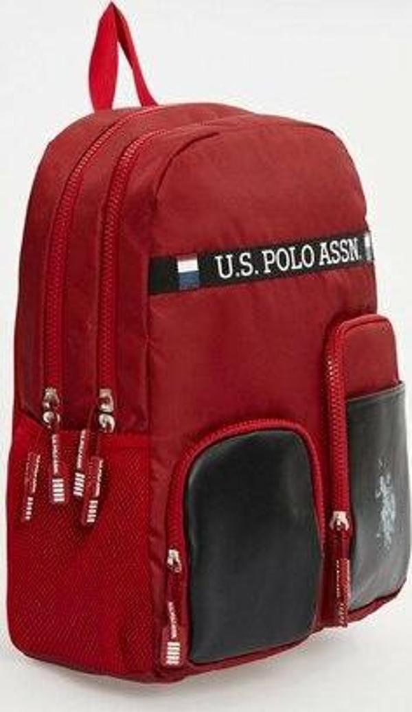 U.S. Polo Assn. Sırt Çantası Bordo 23176 - Image 1