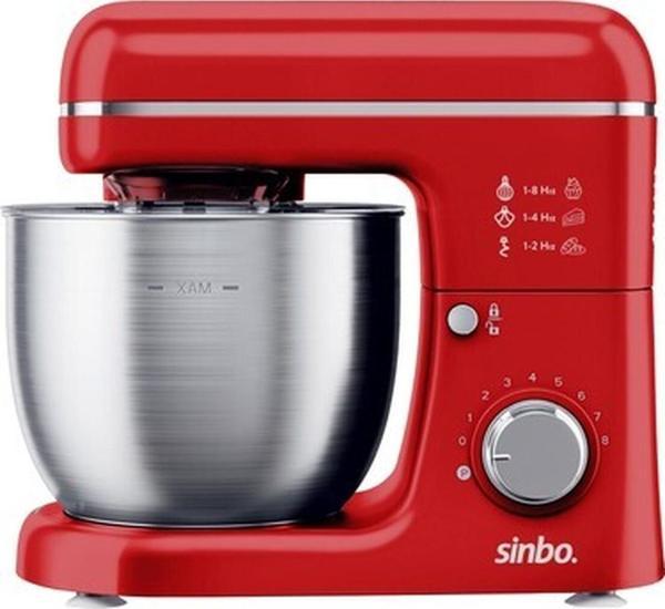 Sinbo SMX-2771 Stand Mikser | 1300W, 5l, Çok Fonksiyonlu Stand Mikser - Mutfak Şefi Kırmızı - Image 1