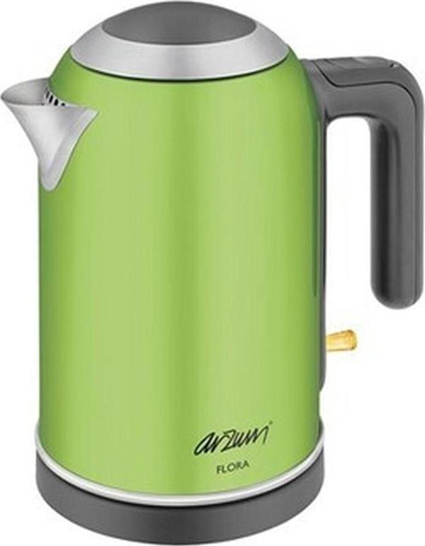 Arzum AR382 Flora Gizli Rezistanslı Su Isıtıcı Yeşil - Image 1