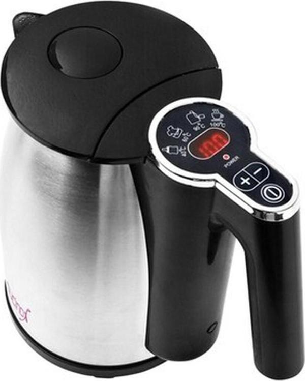 Cucinox KT17241E 1.7Litre 2400Watt Gizli Rezistanslı Dijital Su ve Biberon Isıtıcı - Image 1