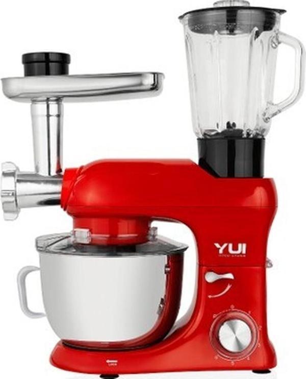 Yui M200 Multi-fonksiyonel 3'ü Bir Arada Döküm Gövde Stand Mikser Kıyma Setli Ve Blender Özellikli 1800W - Image 1