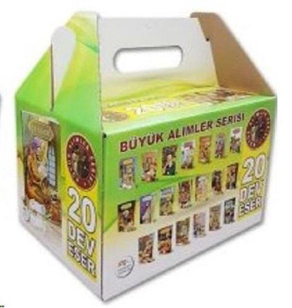 Büyük Alimler Serisi - 20 Kitap Takım Kutulu - Mavi Çatı Yayınları - Image 1