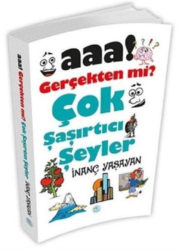 Aaa! Gerçekten mi? Çok Şaşırtıcı Şeyler - Mavi Çatı Yayınları - Image 1