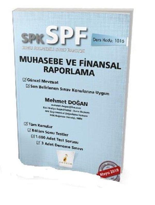 SPK-SPF Muhasebe ve Finansal Raporlama Konu Anlatımlı Soru Bankası - Pelikan Yayınları - Image 1