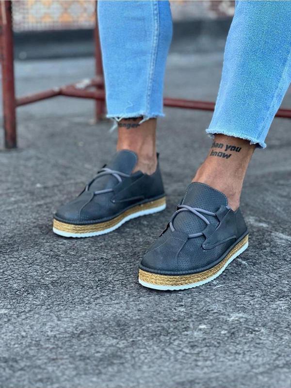 Gri Erkek Casual Ayakkabı - Image 1