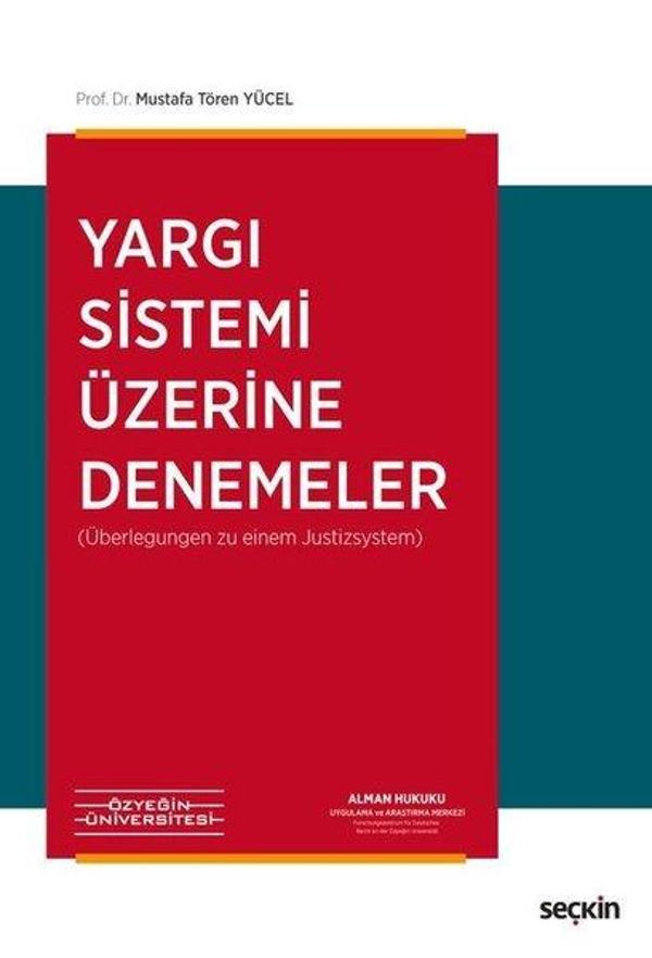 Yargı Sistemi Üzerine Denemeler - Seçkin Yayıncılık - Image 1