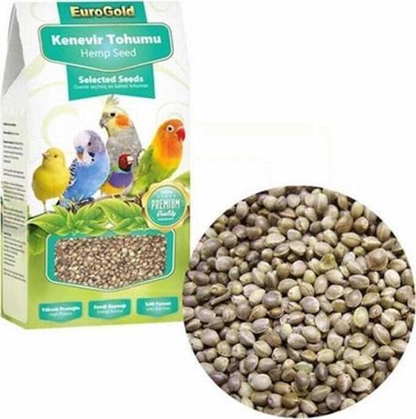 EuroGold Kenevir Tohumu Kuş Yemi 200 Gr - Image 1