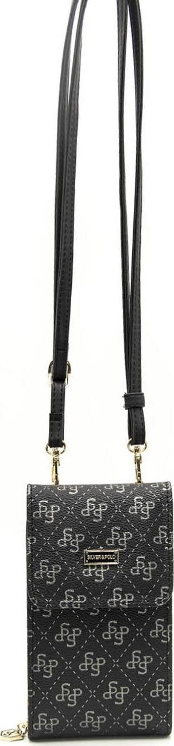 Silver & Polo Kadın Cüzdan & Kartlık 889-43593 SİLVER POLO BAYAN CÜZDAN M178 SİYAH PLATİN-MAT SİYAH - Image 1