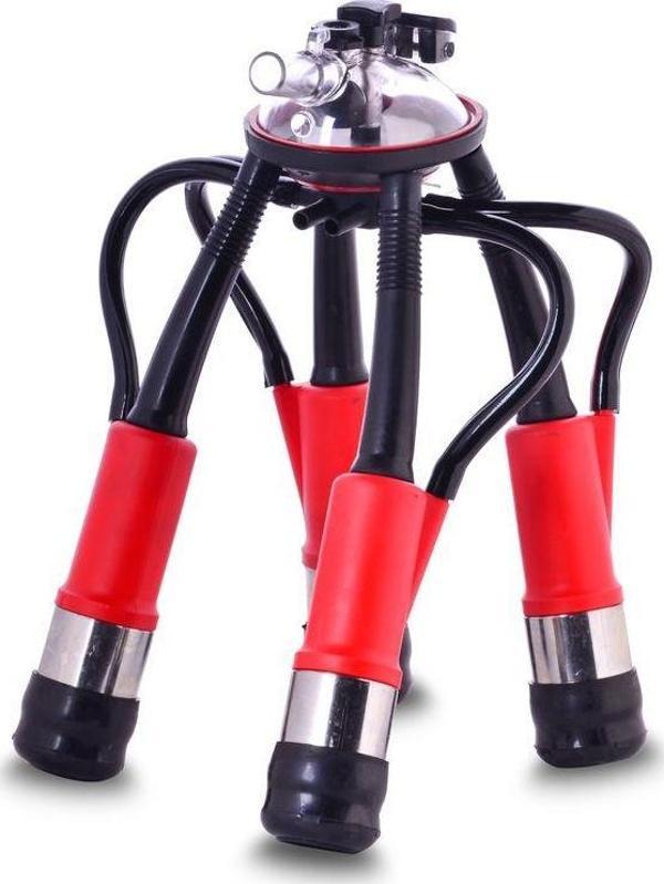 Şanmak Süt Sağma Makinesi 240 Cc Sağım Demeti (Kırmızı Plastik Kılıflı) - Image 1