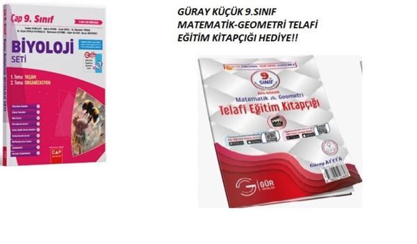 ÇAP 9 BİYOLOJİ FASİKÜL SET 2025(TELAFİ EĞİTİM KİTAPÇIĞI HEDİYELİ) - Image 1