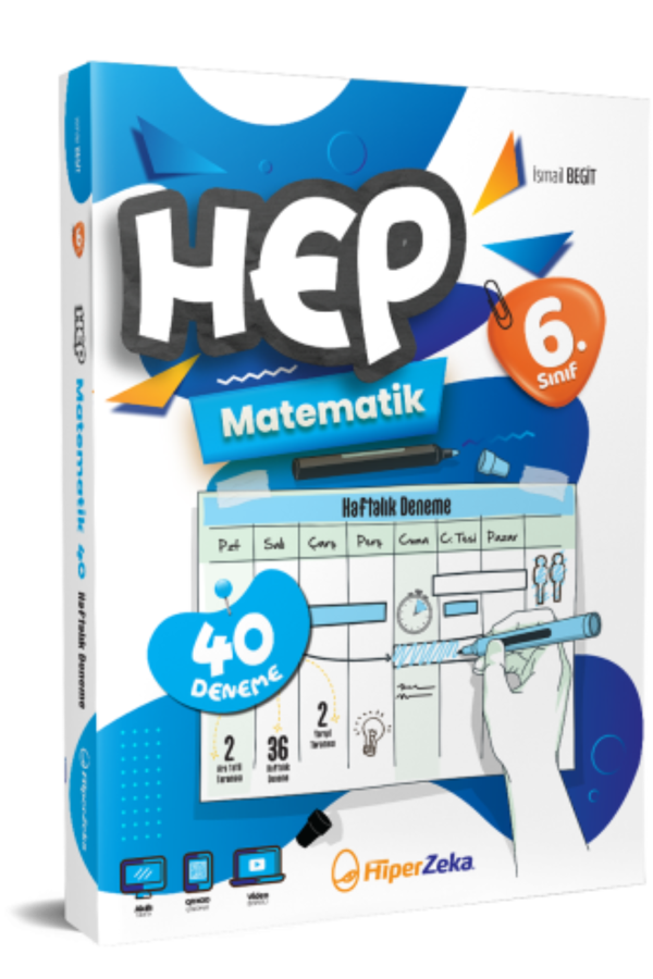 HİPER ZEKA HEP 6.SINIF HEP 40 DENEME - Hiper Zeka - Image 1