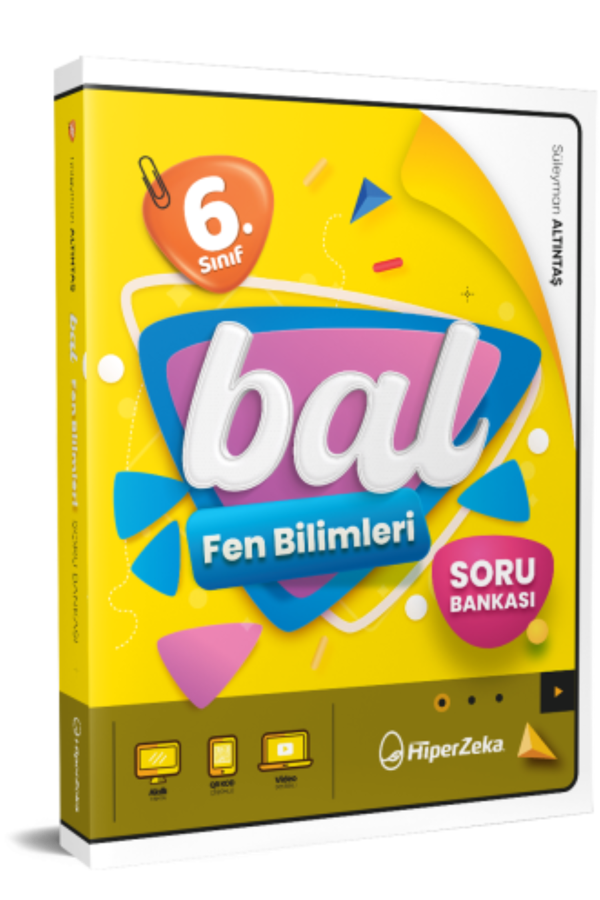 HİPER ZEKA 6 BAL FEN BİLİMLERİ SORU BANKASI - Hiper Zeka - Image 1