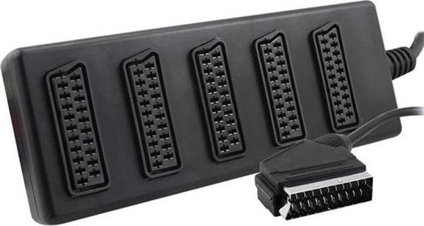 Elektromer 5'li Scart Dağıtıcı (1 Erkek - 5 Dişi Scart) - Image 1