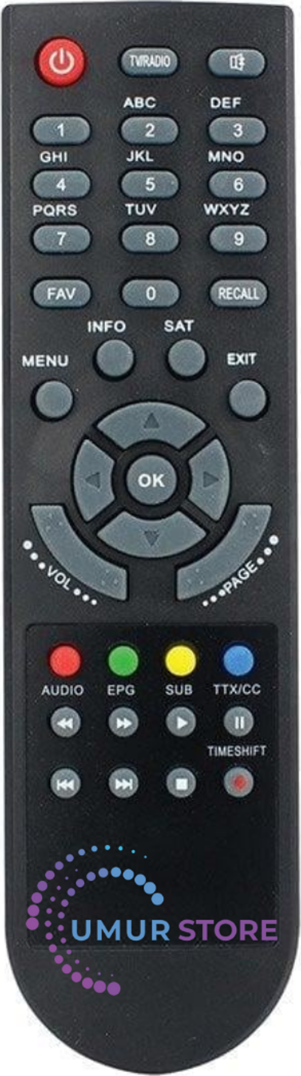 Botech Piko 207 HD Uydu Alıcı Kumandası - Image 1