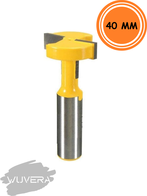 Wuvera 40 mm Menteşe Yuva Açma Matkap Ucu – Ahşap Yüzeyler İçin Freze Tipi Delik Açma Ucu - Image 1