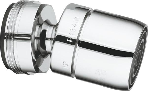 Grohe Lavabo Bataryası Perlatörü Oynar Başlıklı M24 X1 Dış Dişli Krom - 13915000 - Image 1
