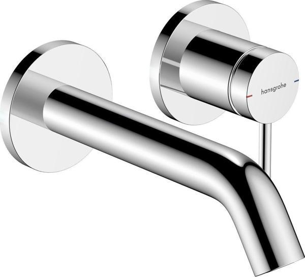 Hansgrohe Tecturis S Tek Kollu Lavabo Bataryası Ankastre Duvara Monte EcoSmart 16,5 cm - 73350000 - Image 1