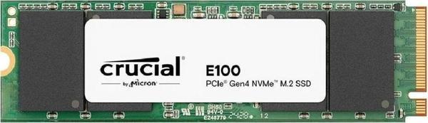 Crucial E100 480GB Pcıe Gen4 2280 Nvme M.2 SSD (4700-2500 Mb/s) CT480E100SSD8 - Image 1