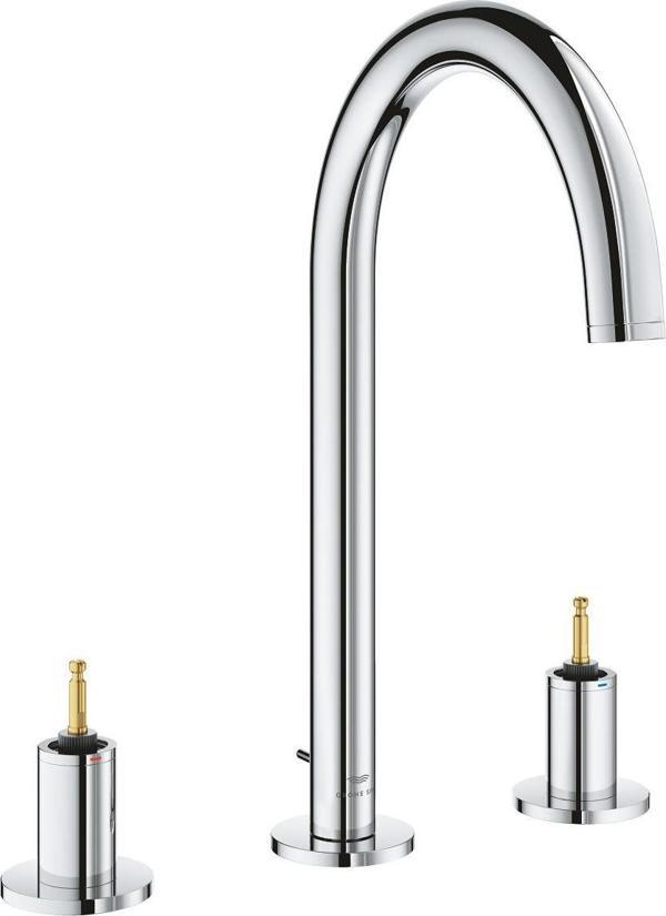 Grohe Atrio Private Collection 3 Delikli Lavabo Bataryası , 1/2" L-Boyut - 20593000 - Image 1