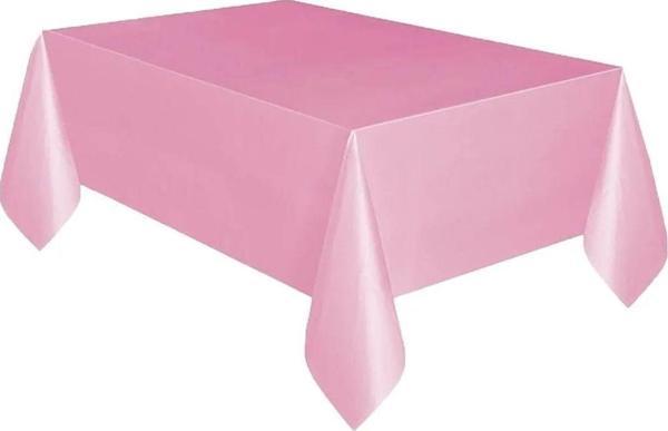 Tedaks 1 Adet Pembe 120X180 Cm Kullan At Masa Örtüsü Doğum Günü Partisi, Kutlama Partisi, Mevlit Yemeği - Image 1