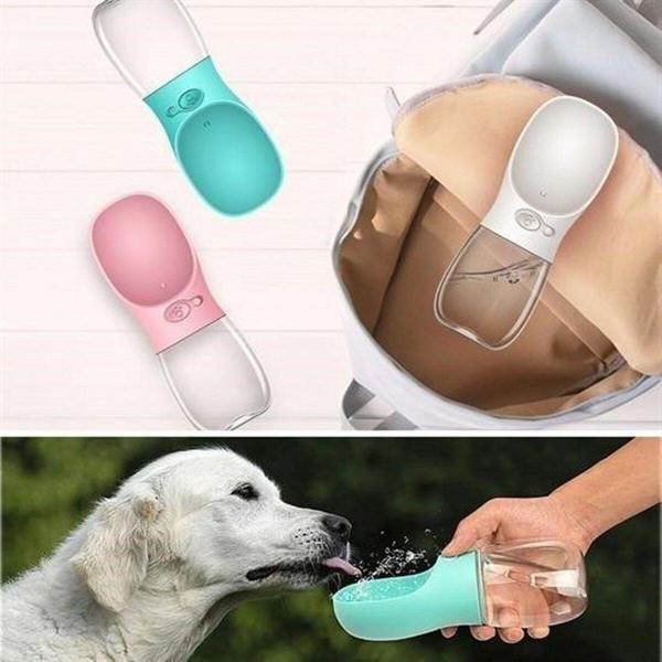 Tedaks Taşınabilir Butonlu 350 Ml Evcil Hayvan Suluğu - Image 1