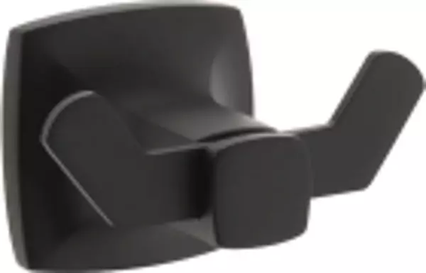 Vitra Base 400 Askı, ikili, siyah - Image 1