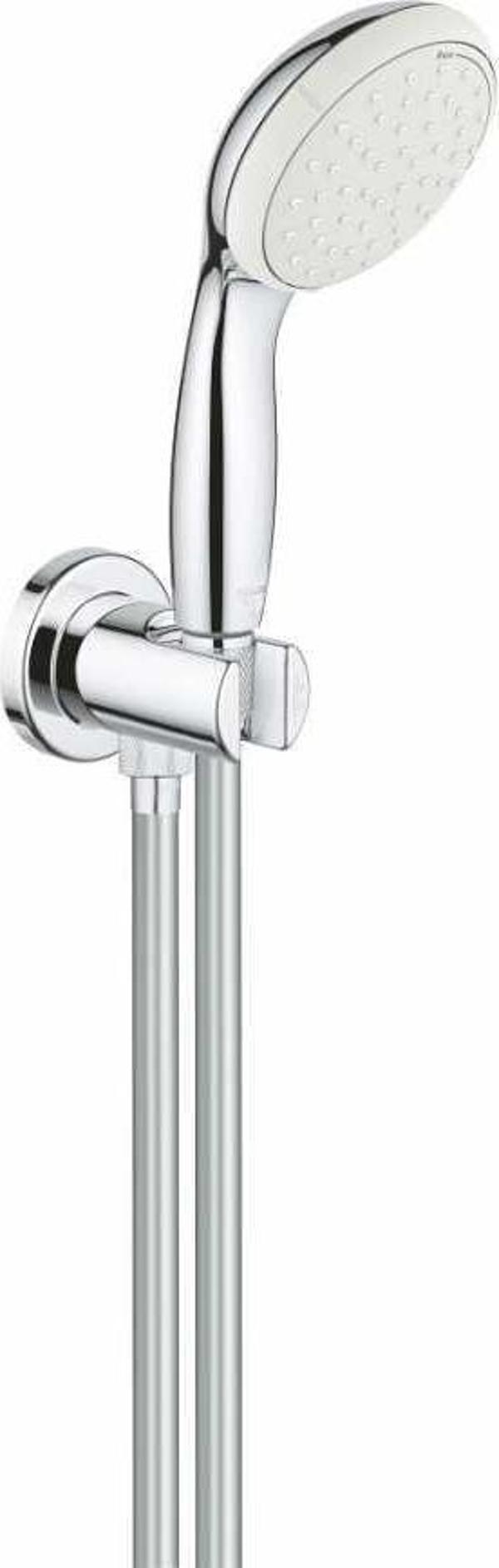 Grohe Temposta 100 El Duşu Askılı Su Çıkış Dirseği, El Duşu ve Spiral Hortum 26406001 - Image 1
