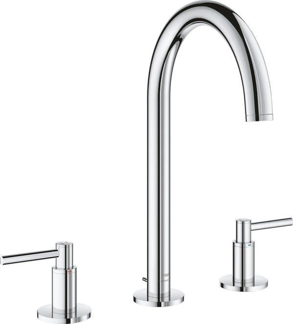 Grohe Atrio Üç Delikli Lavabo Bataryası 1/2" L-Boyut - 20649000 - Image 1