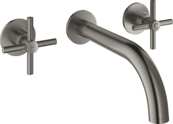 Grohe Atrio 3 Delikli Duvardan Lavabo Bataryası M-Boyut - 20661AL0 - Image 1