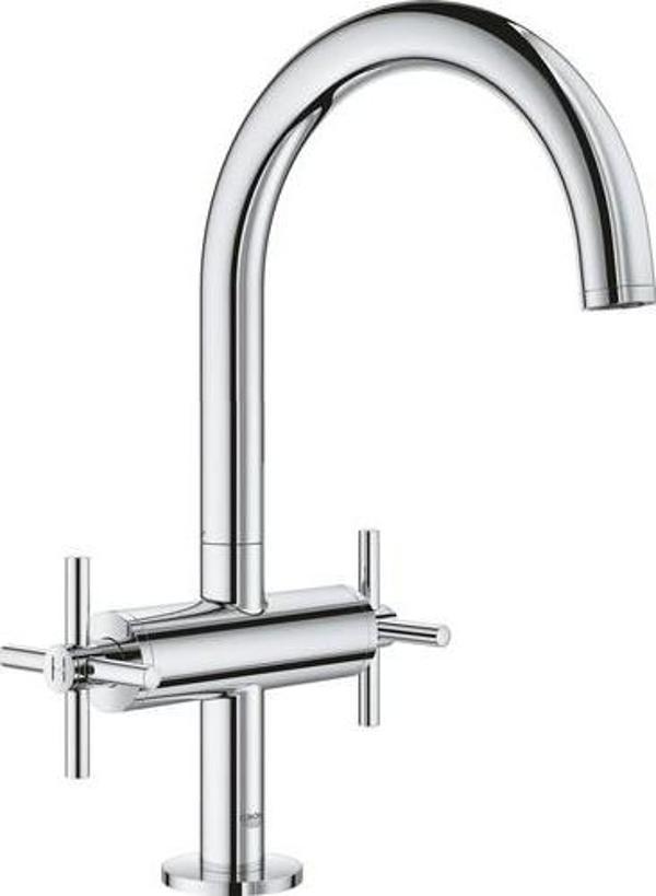 Grohe Atrio Tek Delikli Lavabo Bataryası 1/2" L-Boyut (21019003) - Image 1
