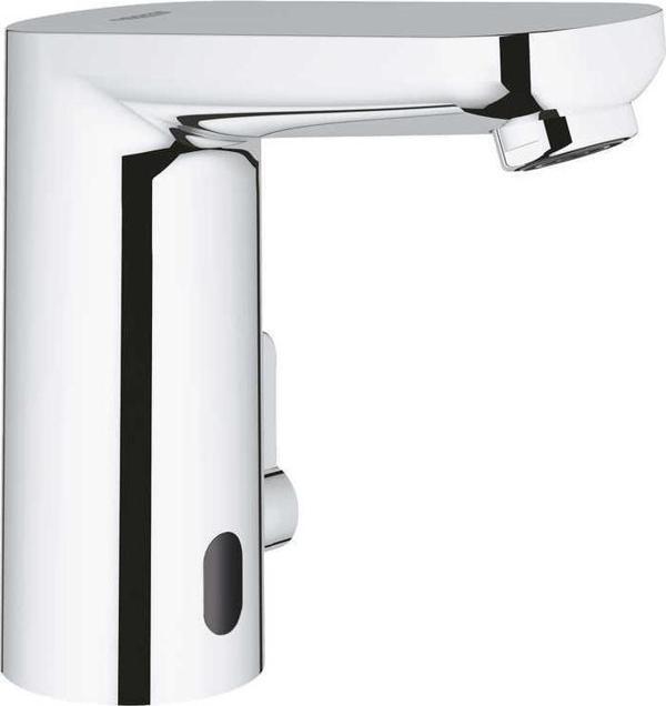 Grohe Eurosmart Cosmopolitan E Fotoselli Lavabo Bataryası, Çift Su Girişli Pilli - 36327001 - Image 1