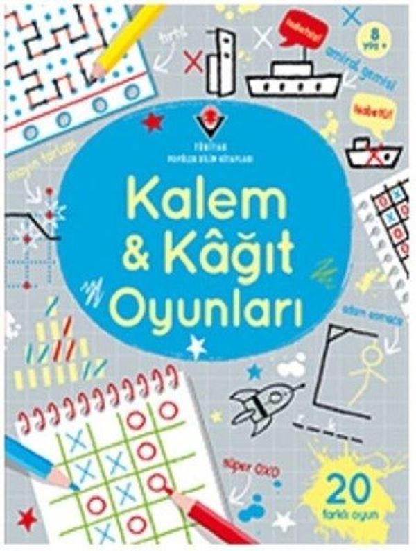Kalem ve Kağıt Oyunları - Tübitak Yayınları - Image 1