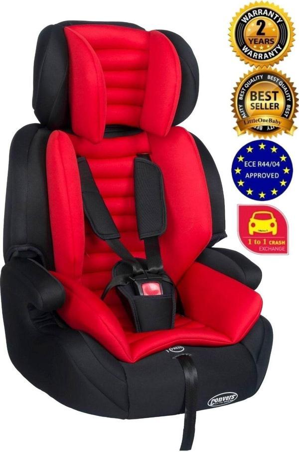 Jimmy Baby Baby Sırt Ayarlı Bebek Çocuk Kırmızı Oto Koltuğu - Image 1