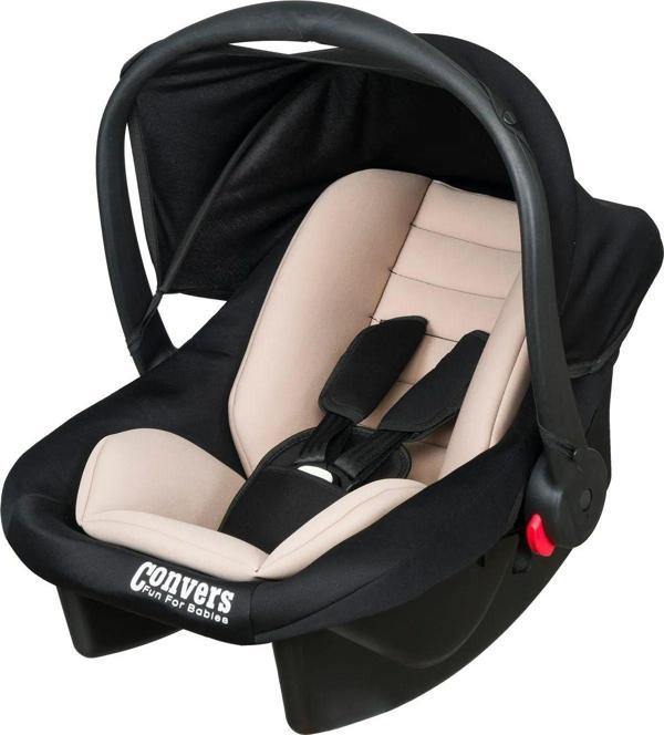 Convers Baby Bebek Puset Yeni Doğan Taşıma Puset, Ana Kucağı Bej - Image 1