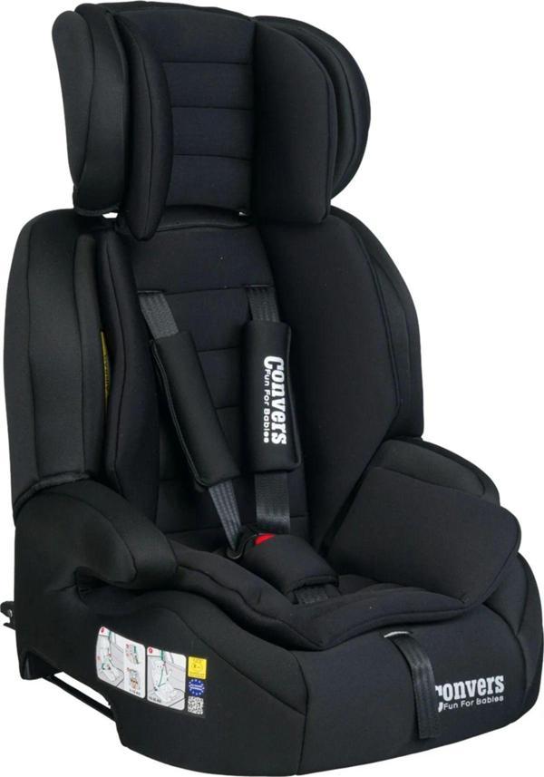 Convers Force Isofixli Bebek Çocuk Oto Koltuğu Siyah 9-36 Kg - Image 1