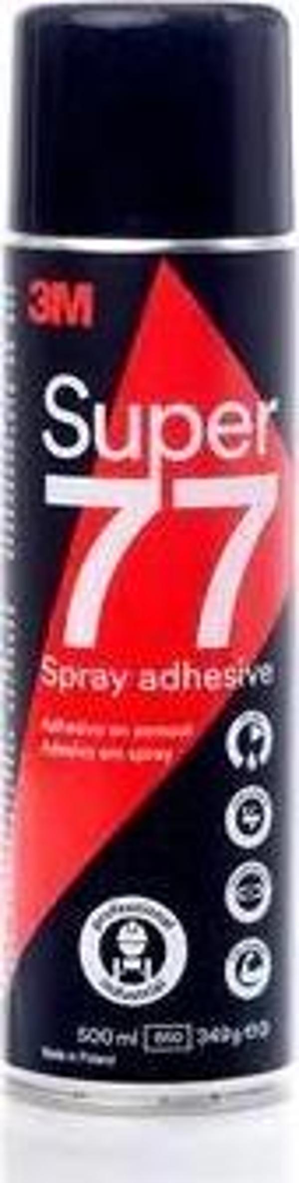 3M Super 77 Genel Amaçlı Sprey Yapıştırıcı 500m - Image 1