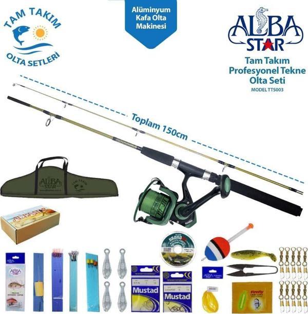 Albastar TTS003 Profesyonel Tekne Olta Seti 150cm - Image 1