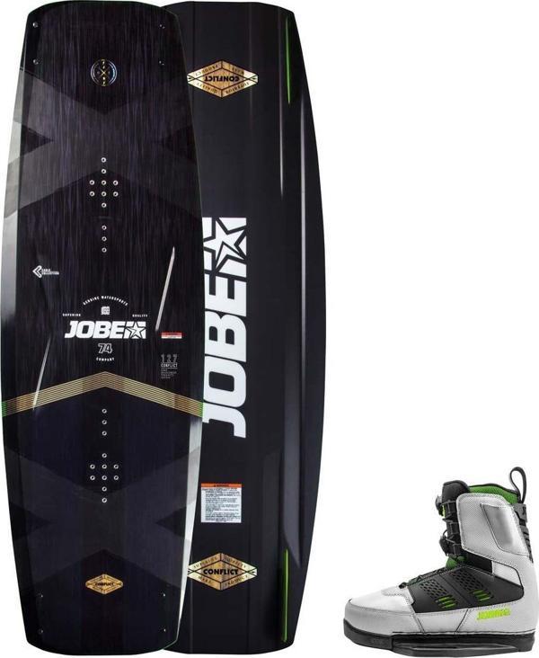 Jobe Conflict Wakeboard 145cm+ Nitro Ayakkabı 44-45 Seti - Image 1