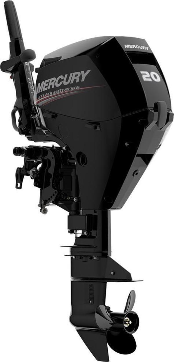 Mercury F20ELH 20hp Uzun Şaft Manuel Marşlı Deniz Motoru  - Image 1