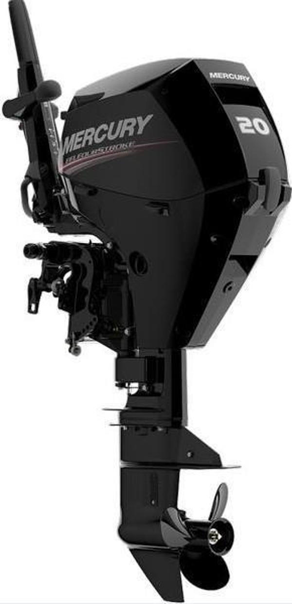 Mercury F20ELHPT 20hp Uzun Şaft Manuel Marşlı Trimli Deniz Motoru - Image 1
