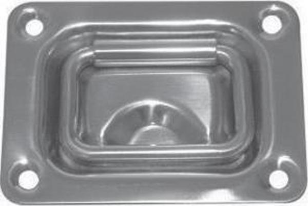 Krom Gömme Kulp 56x76mm - Image 1