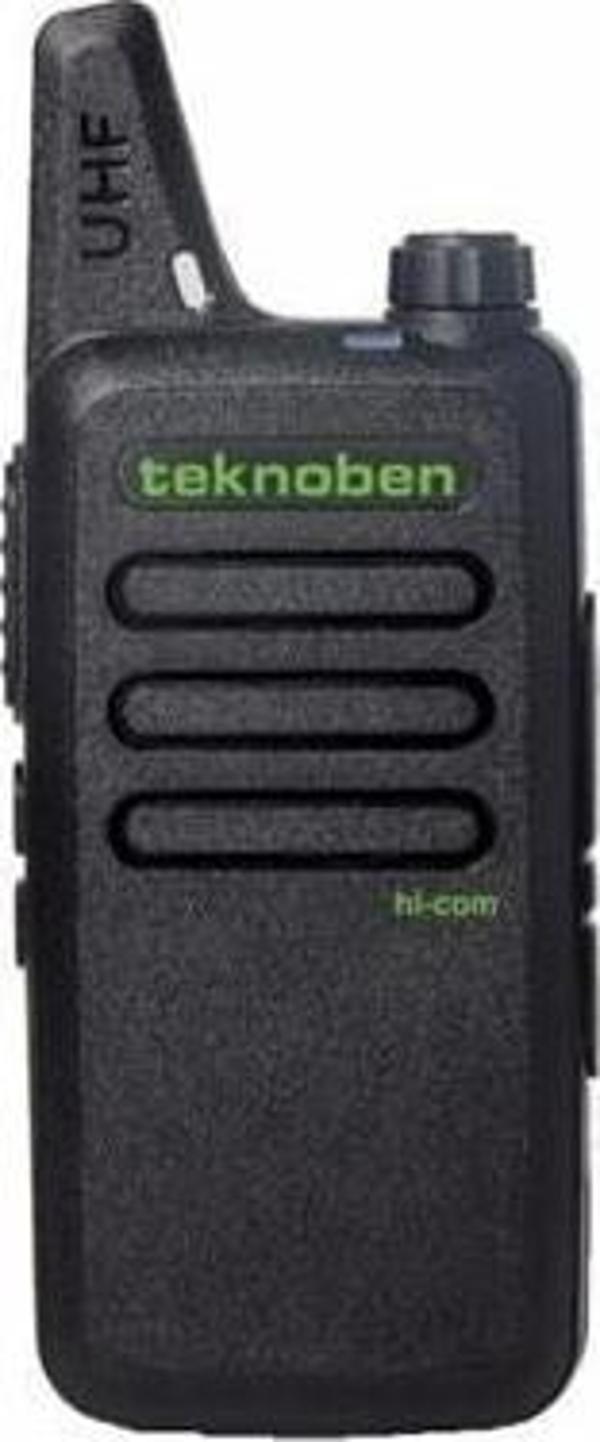 Teknoben Hi-Com Pmr El Telsizi Siyah - Image 1