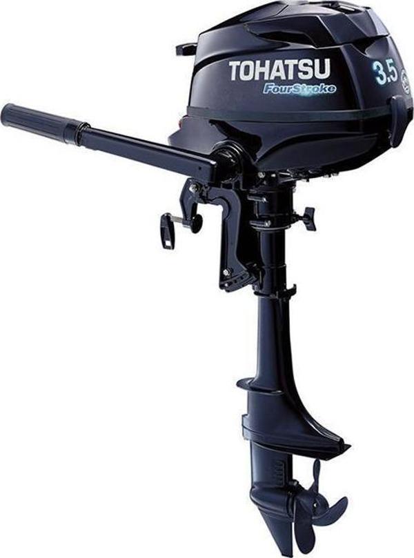 Tohatsu MFS3.5BS 3.5hp Kısa Şaft Manuel Deniz Motoru - Image 1