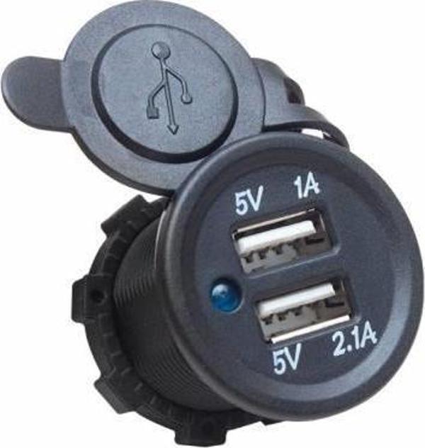Remkay 12-24V 2 li USB Çakmak Soketi - Image 1