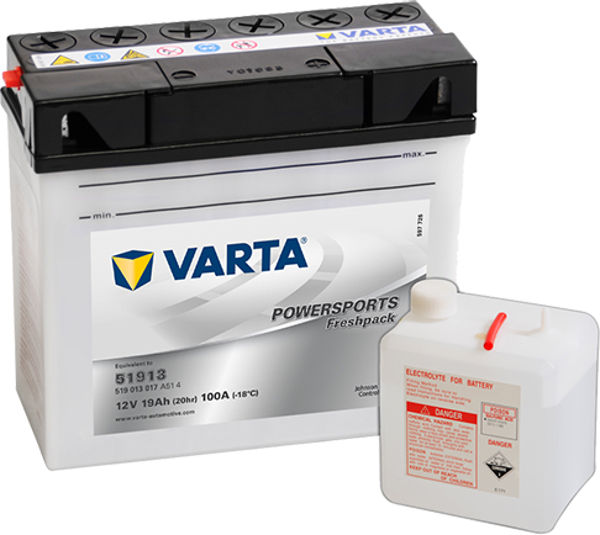 Varta 51913 Motosiklet Aküsü 19Ah - Image 1
