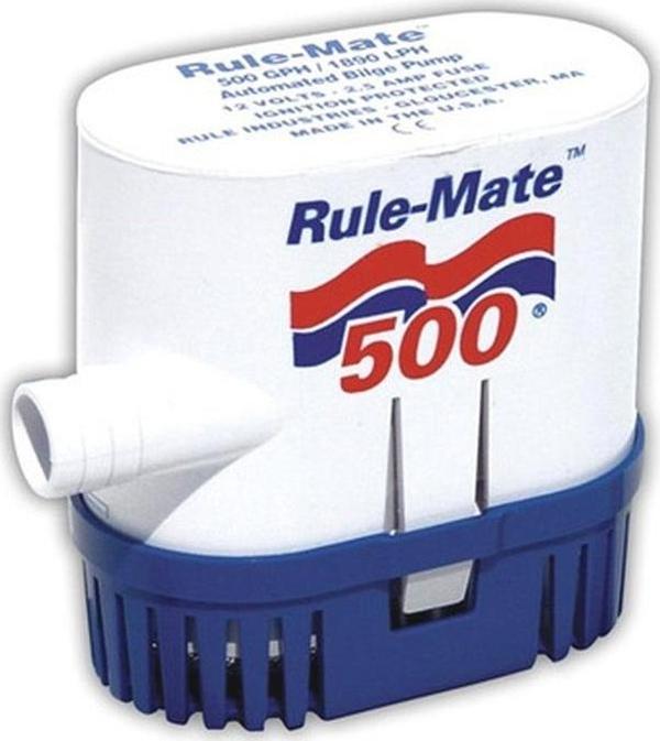 Rule Mate 12V 500 Gl/Saat Otomatik Sintine Pompası - Image 1
