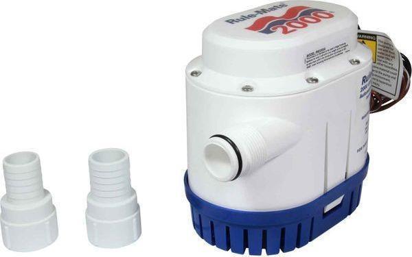 Rule RM2000A Otomatik Sintine Pompası 12V 2000GPH - Image 1